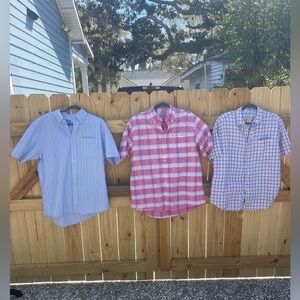 Vibrant Jos. A. Bank Men’s Shirt Bundle – Size L – Linen & Stays Cool Cotton